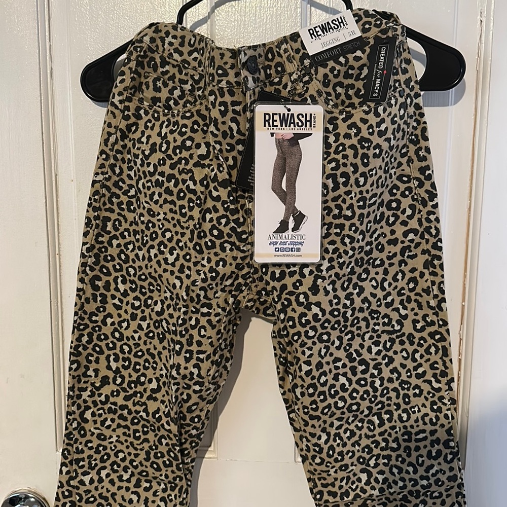Rewash cheetah jeans